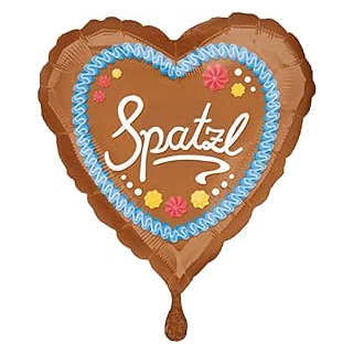 3375101 - Folienballon Spatzl, Größe 43 cm, Heliumballon