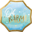 - Super Shape Folienballon Baby Boy, Durchmesser circa 55...