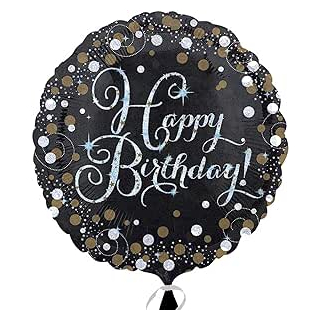 3406201 - Gold Celebration Happy Birthday Foil Balloon