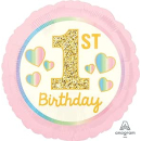SD-C: Girl 1st Bday Pink&Gold