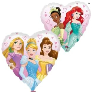 Disney Princess Folienballon Herz