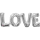 3310101 - Folienballon LOVE Silver
