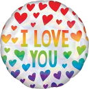 Rainbow Hearts - I love you