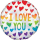 Rainbow Hearts - I love you