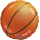 11702001 -  Folienballon Championship Basketball, Durchmesser 43 cm, Heliumballon