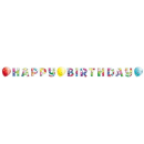 9900327 - Partykette Happy Birthday, Papier, 174 x 13 cm