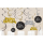 Gold Celebration Swirl Decorations