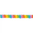Bunte Papier Girlanden 3,6 m x 17 cm - Tolle Party...