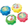 Kastagnetten, 4 Stck, Durchmesser 5,8 cm, Plastik