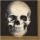 Servietten Boneyard, Größe 33 x 33 cm, 20 Stck