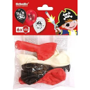 9902131 - Balloon 6pk 22.8cm Pirate