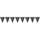 Wimpelkette Sparkling Celebration  Folie, 396,2 x 21,5...