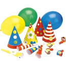 Partyset Geburtstag, 4 Luftrüssel, 4...