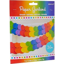 Regenbogen Papiergirlande 3.65m
