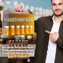 Männerhandtasche "Bierschaum" 6 x Bier 0,33L, 4,8% vol., inkl. Mehrwegpfand