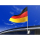 Autofahne Deutschland 30 x 40 cm Polyester schwarz/gelb/rot