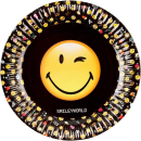 Amscan 9901287 - Teller "Smiley Emoticons", 8...