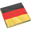 20 Servietten Deutschland 33 X 33 cm