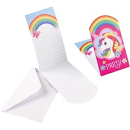 9902108 - 8 x Einladungskarten Einhorn