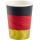 9905996 - Partybecher Deutschland 500 ml Papier gelb/rot/schwarz 6 Stck