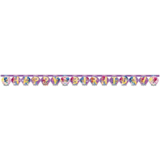 Child Girls Shimmer & Shine Letter Banner 2m x 13cm