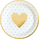 9903114 - Papierteller Everyday Love, 8 Stck, 23 cm,...