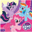 9902510 - Servietten My Little Pony, 20 Stück, 33 x...