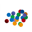 Konfetti Bright Rainbow, Folie, 15 g, bunt, Streudeko,...