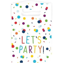 Partytüten Konfetti Let´s Party, 8 Stück,...