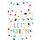 Partytüten Konfetti Let´s Party, 8 Stück, 23,6 x 15,7 cm