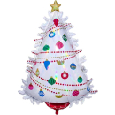 Amscan 4009275 - Super Shape Folienballon Weihnachtsbaum,...