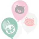 9906552 - Latexballons Hello Pets, 6 Stück