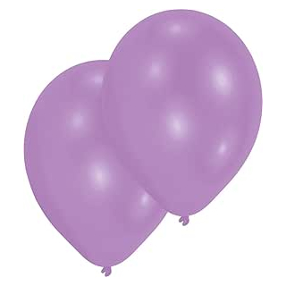 10 Latexballons Standard New Purble, 27,5 cm / 11", Luftballon