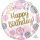 Folienballon Happy Birthday