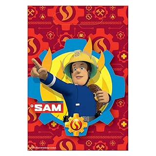 Partytüten Feuerwehrmann Sam, 8 Stück, 23 x 16,5 cm