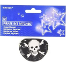 Amscan INT39258 - Augenklappen Pirat, 12 Stück, 6,5...