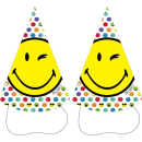 partyhüte SmileyWorld junior 16 cm Karton 8 Stück