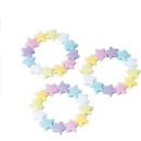 12 Armbänder Sterne Plastik 1,6 x 1,7 cm, Mitgebsel,...