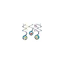 Swirl Decorations Baby Shark