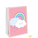 Papiertüten Regenbogen, 4 Stück,...