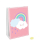 Papiertüten Regenbogen, 4 Stück, Größe 14,7 x 21 cm, mit Sticker, Rainbow & Cloud, Wolke, Regen, Gesicht, Geschenktasche, Verpackung, Tüte, Give Away