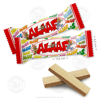 24 x Waffelschnitte 20g  "Alaaf"