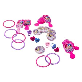 Partygeschenke-Set Shimmer & Shine Plastik 24-teilig, Mitbringsel
