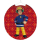 Lampion Feuerwehrmann Sam 23cm Party-Deko Laterne Tisch-Deko Kinder-Geburtstag