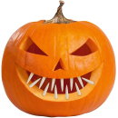 9907474 - Kürbis-Zähne DIY, Halloween...