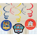 Child Paw Patrol Deko Wirbel - 3 x 45 cm