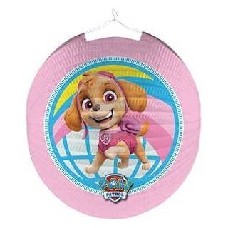 lampion Paw Patrol Skye junior 25 cm Papier rosa, 25cm