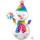Anagram Folienballon, Schneemann, Satin, 139,7 cm,...