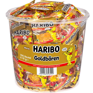 100 x Haribo "Goldbären" a 10g