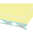 Tischdecke Regenbogen, Papier, Größe 115 x 175...